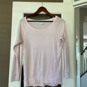 Aritzia TNA Pink Long Sleeve
